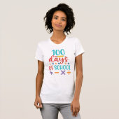 100 dagen schoolviering t-shirt (Voorkant volledig)