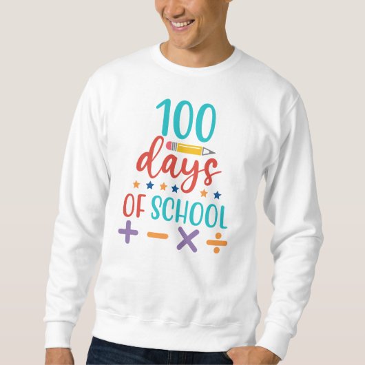 100 dagen schoolviering trui (Voorkant)