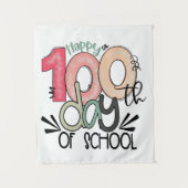 100 dagen schoolviering wandkleed (Voorkant)