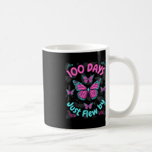 100 dagen schoolvlinder-meisjes 100 dagen, slechts koffiemok