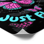 100 dagen schoolvlinder-meisjes 100 dagen, slechts poster (Hoek)