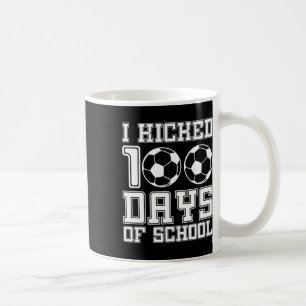 100 dagen schoolvoetbal 100e dag sport koffiemok