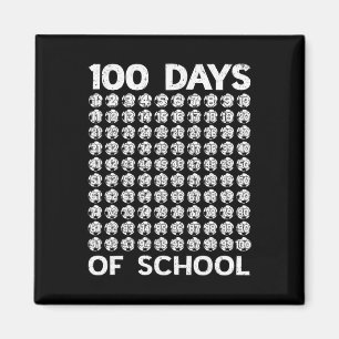 100 dagen schoolvoetbal 100ste dag van school jong magneet