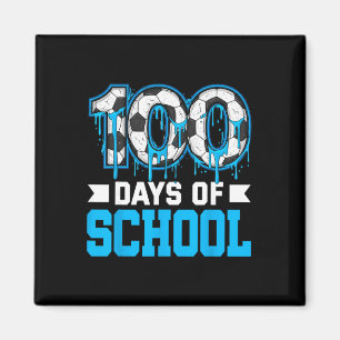 100 dagen schoolvoetbal dribbelen 100ste dag van s magneet