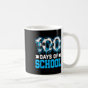 100 dagen schoolvoetbal druppel 100ste dag van sch koffiemok