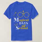 100 dagen schoolzweet 100 dagen Magisch van Schoo T-shirt (Design voorkant)