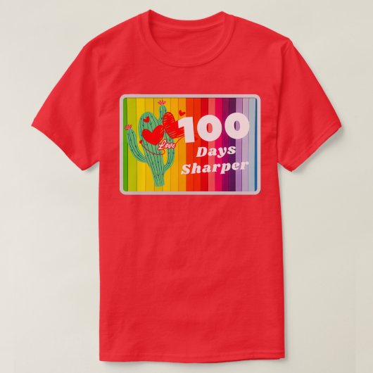 100 dagen Sharper 7 T-shirt (Design voorkant)
