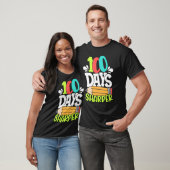 100 dagen Sharper Happy 100e dag van het schoolcol T-shirt (Unisex)