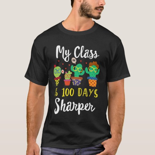 100 dagen Sharper T-shirt (Voorkant)