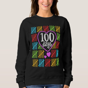 100 dagen Shirt voor leraren die vrouwen krijgen