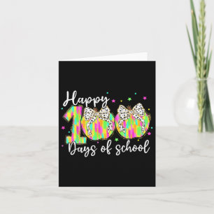 100 dagen slimmer, 100 dagen schoolkoket kaart
