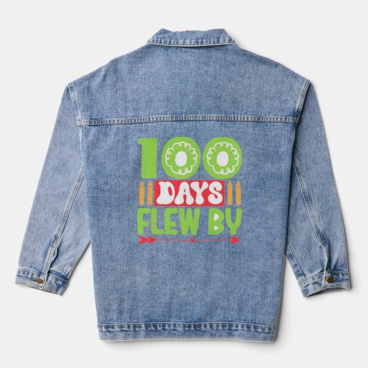 100 dagen slimmer, 100 dagen slimmer, denim jacket (Achterkant)