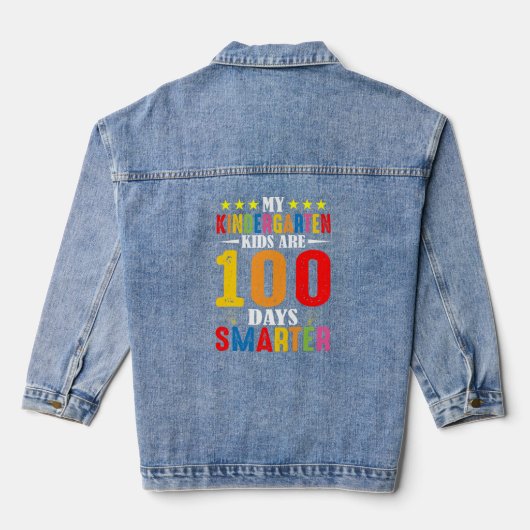 100 dagen slimmer, 100 dagen slimmer, denim jacket (Achterkant)