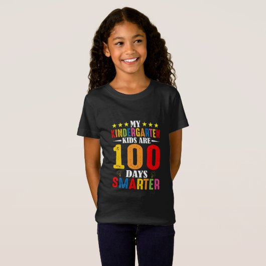 100 dagen slimmer, 100 dagen slimmer, t-shirt (Voorkant volledig)