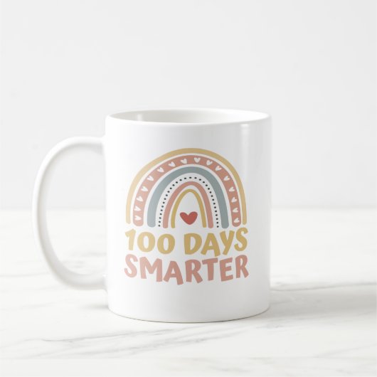 100 dagen slimmer 100 dagen van de Rainbow Boho Koffiemok (Links)
