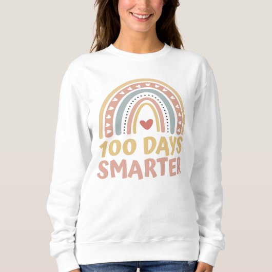 100 dagen slimmer 100 dagen van de Rainbow Boho Trui (Voorkant)