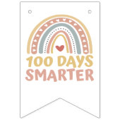 100 dagen slimmer 100 dagen van de Rainbow Boho Vlaggetjes (Eerste vlag)