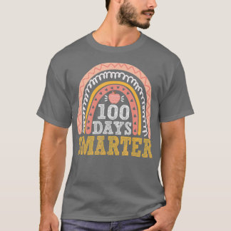 100 dagen slimmer 100e dag schoolregenboog 1 t-shirt