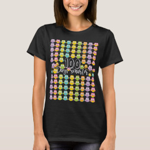 100 dagen slimmer- 100e dag van de Kinderen van de T-shirt