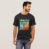 100 dagen slimmer 100e dag van de school t-shirt (Voorkant volledig)