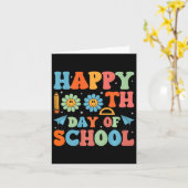 100 dagen slimmer, 100e dag van de schoolreis kaart (Gele Bloem)