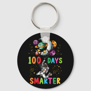 100 dagen slimmer 100e dag van het schoolplein sleutelhanger