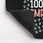 100 dagen slimmer 100e dag van school kitten kat muismat (Hoek)