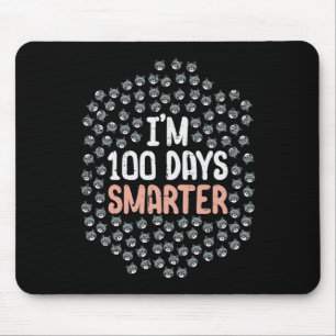 100 dagen slimmer 100e dag van school kitten kat muismat