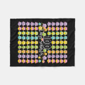 100 dagen slimmer - 100ste dag van de school uil K Fleece Deken (Voorkant (Horizontaal))