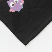 100 dagen slimmer - 100ste dag van de school uil K Fleece Deken (Hoek)