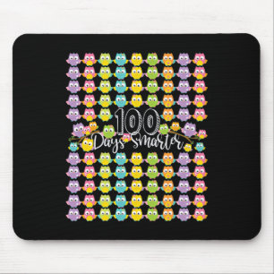 100 dagen slimmer - 100ste dag van de school uil K Muismat