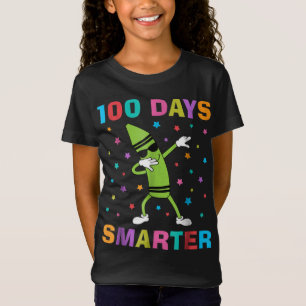 100 Dagen Slimmer 100ste Dag van School Grappig T-shirt