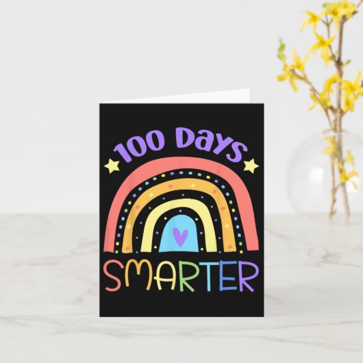 100 dagen slimmer 1 kaart (Gele Bloem)