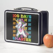100 Dagen Slimmer Eenhoorn 100e Dag Van School (In situ)