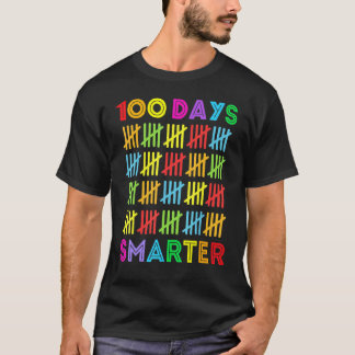 100 Dagen Slimmer Gelukkige 100e Dag Van School St T-shirt