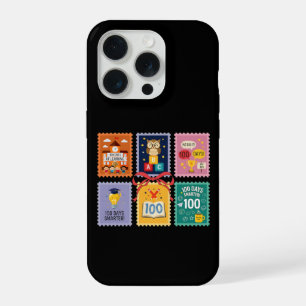 100 dagen slimmer Gelukkige 100e schooldag Schatti iPhone 15 Pro Case