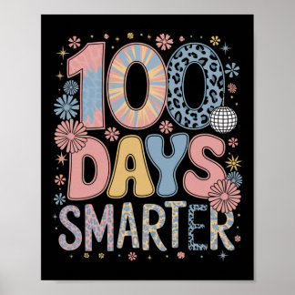100 dagen Slimmer Gelukkige 100ste Dag van School  Poster