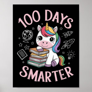100 dagen Slimmer Gelukkige 100ste Dag van School  Poster