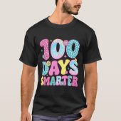 100 dagen Slimmer Gelukkige 100ste Dag van School  T-shirt (Voorkant)