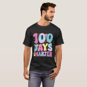 100 dagen Slimmer Gelukkige 100ste Dag van School  T-shirt (Voorkant volledig)