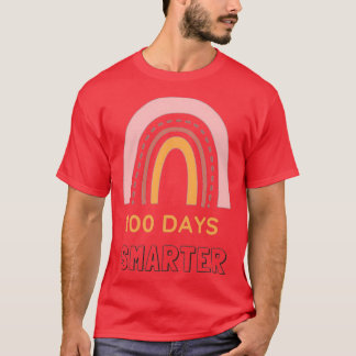 100 dagen slimmer geschenk voor leraren mannen en  t-shirt