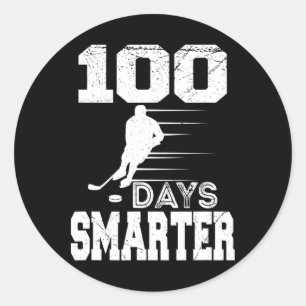 100 dagen slimmer Hockeysporten 100ste dag van sch Ronde Sticker
