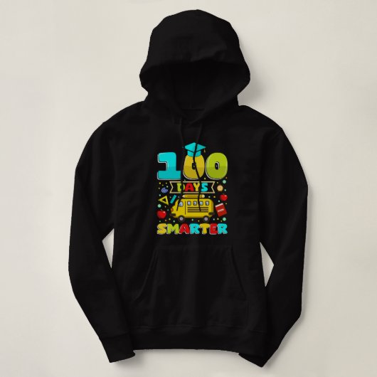 100 dagen slimmer hoodie (Design voorkant)