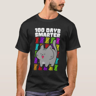 100 dagen slimmer katten T-shirts, jongens meisjes T-shirt
