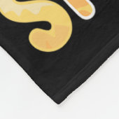 100 Dagen Slimmer Kawaii Kattenkostuum 100ste Dag Fleece Deken (Hoek)