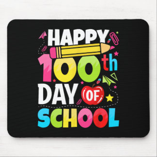 100 dagen slimmer kind 100ste dag schoolregenboog muismat