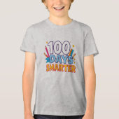 100 dagen slimmer Kinderen T-shirt (Voorkant)