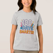 100 dagen slimmer Kinderen T-shirt (Voorkant)