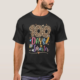 100 dagen slimmer leraren of leerling 100ste dag v t-shirt