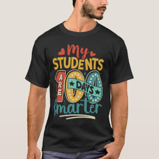 100 dagen slimmer lerarenkostuum 100ste dag van de t-shirt